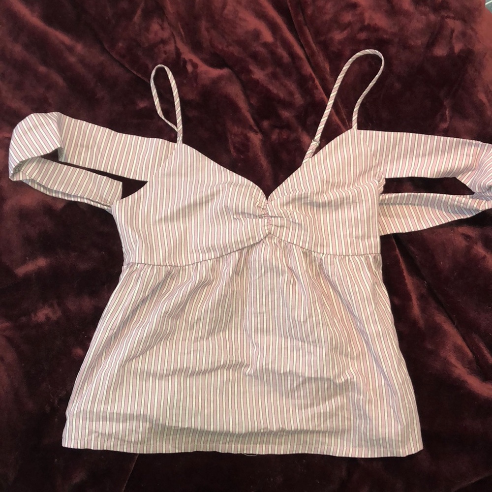 Nordstrom Top with Shoulder Detail